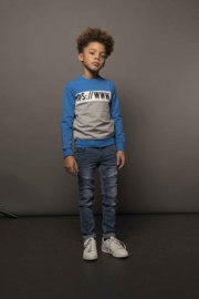 Tygo & Vito trui cut & sewn neon cobalt