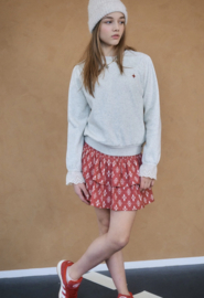 Nono Nika Smoked Skirt Red