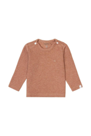 Noppies Baby U Tee ls rib Natal Cafe au Lait Melange