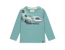 Koko Noko shirt Teal Green 44808