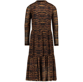 Like Flo Meisjes jurk - AOP mesh lang