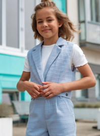 Like Flo Demi Gilet Ice Blue