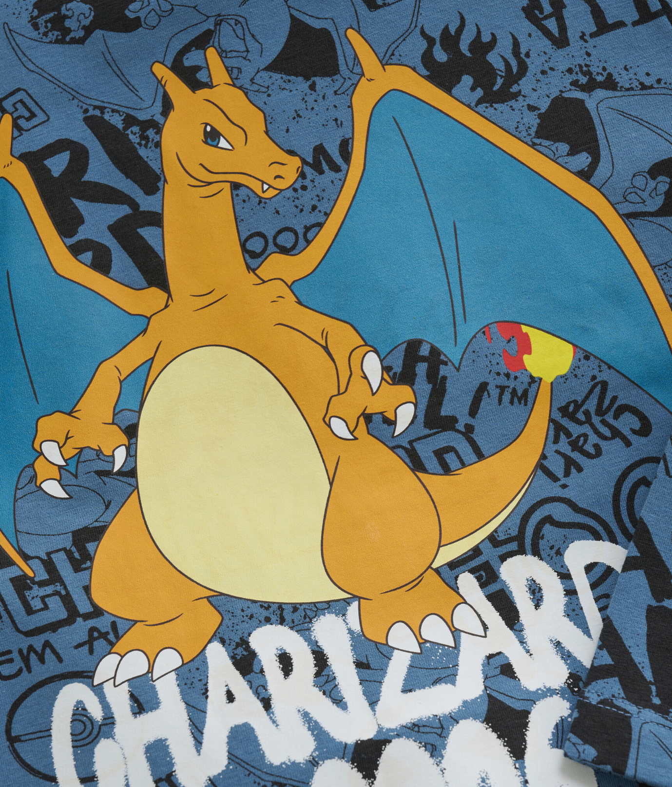 Minymo Jongens shirt Pokemon Charizard