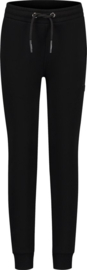 BALLIN JUNIOR LOGO BADGE SWEATPANTS BLACK