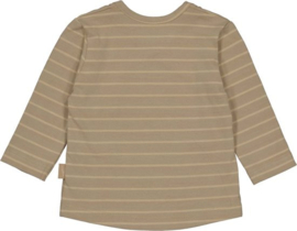 LEVV overslag shirt Dave dust stripe