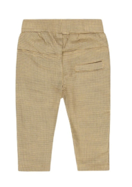 Dirkje Joggingbroek Camel Blue Check Q52607