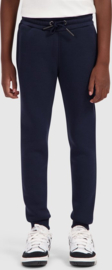 BALLIN JUNIOR LOGO BADGE SWEATPANTS NAVY