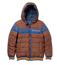 Quapi Winterjas Kiram REVERSIBLE (blue force/chestnut)