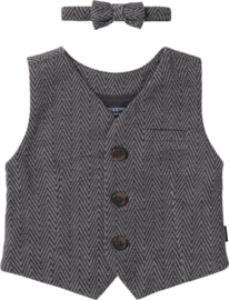 Noppies Boys gilet + bow tie set Texico