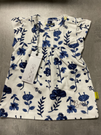 B.E.S.S. Dress AOP Blue Flowers