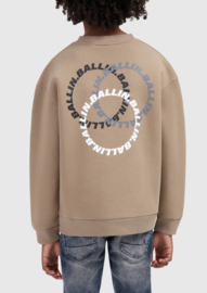BALLIN JUNIOR TRIANGULAR CIRCLES LOGO SWEATER