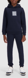 BALLIN JUNIOR LOGO BADGE SWEATPANTS NAVY