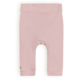 Petite Maison- Seg rib jersey broek- Pastel roze