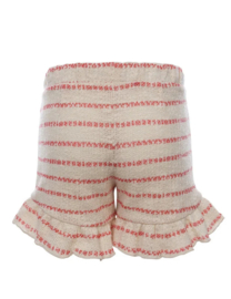 LOOXS STRIPED SHORT CORAL