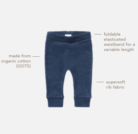 Noppies U Pants comfort rib Naura Navy melange