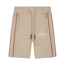 Malelions Junior Thies Short Trackpants Taupe