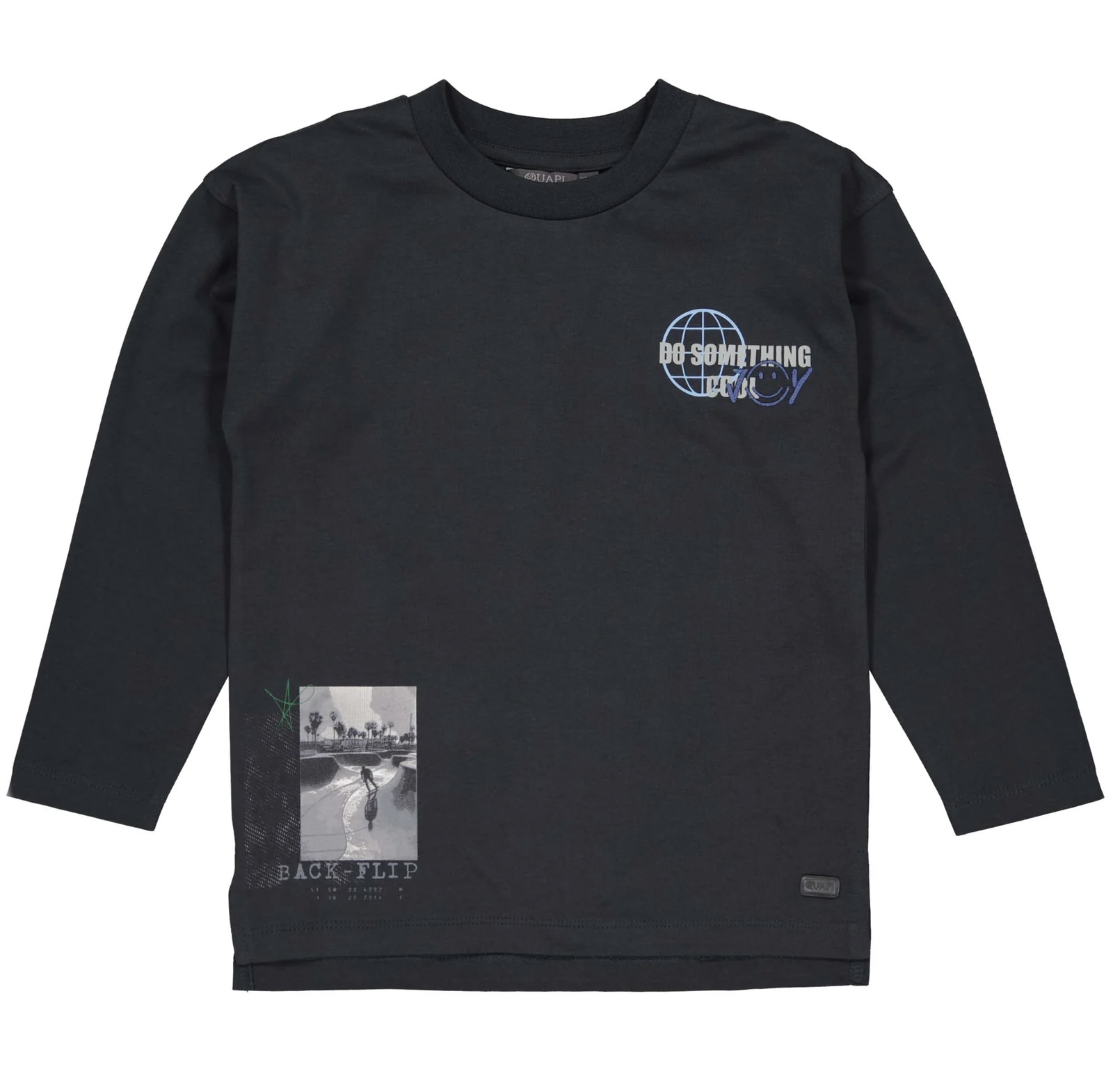 QUAPI shirt DAAN Black Raven