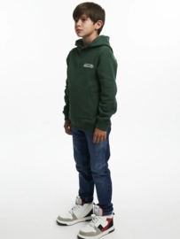 MALELIONS JUNIOR LAYERED HOODIE - DARK GREEN