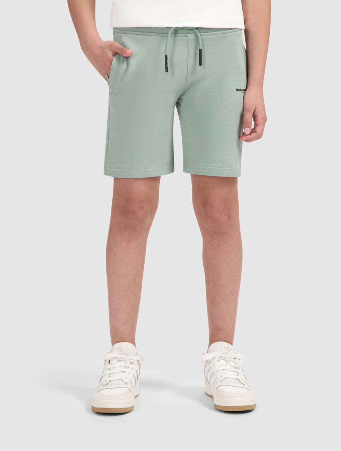 Ballin Amsterdam - Jongens Regular fit Shorts Sweat - Green -