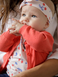 Feetje vest knit Cherry Sweetness 51300380