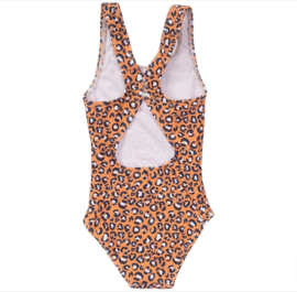 Koko Noko badpak panterprint Orange
