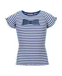 LOOXS RIB JERSEY T-SHIRT GESTREEPT 7454