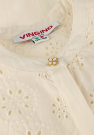 Vingino Lilianne Meisjes Blouse - Macroon white