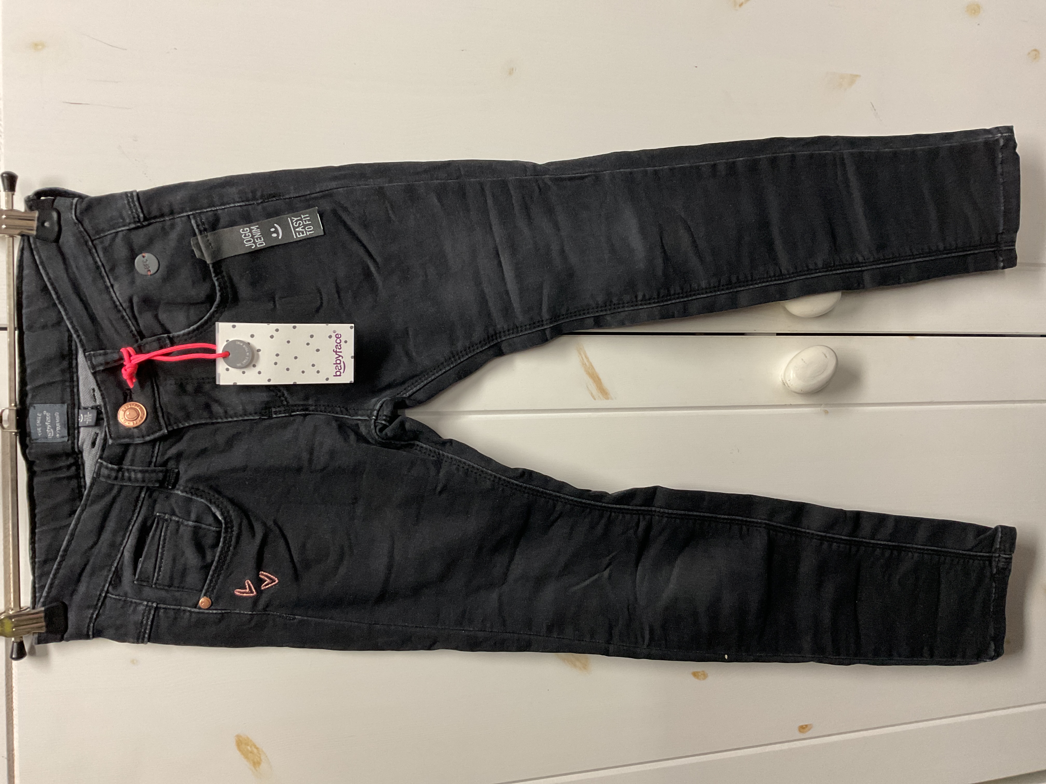 Babyface girls jogg jeans dark grey denim