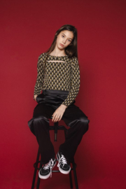 LOOXS 10sixteen Meisjes schouder top - Emerald groen