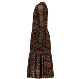 Like Flo Meisjes jurk - AOP mesh lang