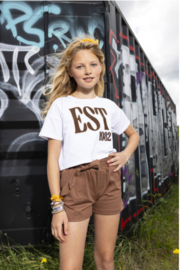 Indian Blue Jeans Cropped shirt bright white (970240)