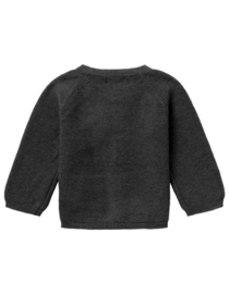 Noppies Baby U Cardigan knit Naga Dark grey melange