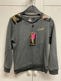 Indian Blue Jeans Crewneck Sequins