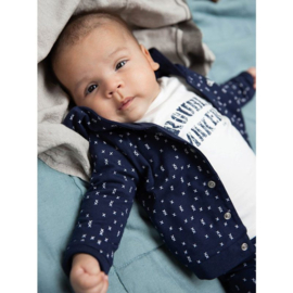 Dirkje baby cardigan navy