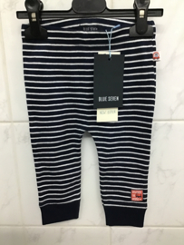 Blue Seven Broek Fast Car stripe navy 469030