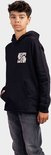 MALELIONS JUNIOR WAVE GRAPHIC HOODIE - BLACK
