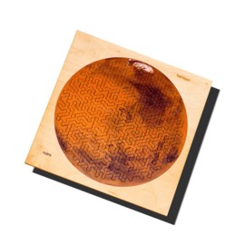 Behäppi - Hatchel Hard (houten puzzel) - Mars