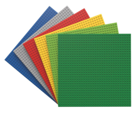 BiOBUDDi - Grondplaat / basisplaat 32 x 32 (25x25 cm) (set van 6 kleuren)
