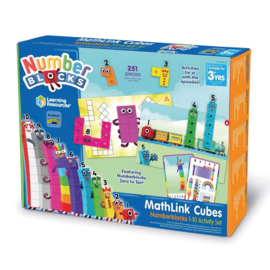 Mathlink® Cubes rekenblokjes, Cijfers 1-10 activiteiten set