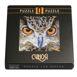 Curiosi Q-puzzel (moeilijke stukjes) - Uil (66 stukjes)