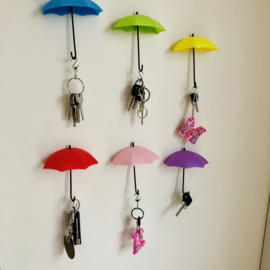 Sleutelrekje - paraplu's