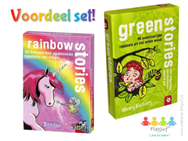 Voordeelset Green Stories & Rainbow Stories