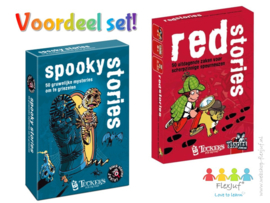 Voordeelset Spooky Stories & Red detective Stories