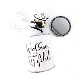 Romper  "Welkom bundeltje geluk"