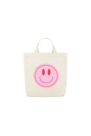 Canvas tas smiley
