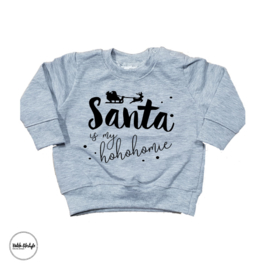 Santa is my hohohomie "Grijs"