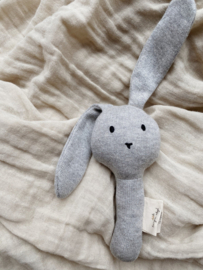 Konges Slojd activity hand rabbit grey melange