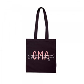 Oma shopper met namen