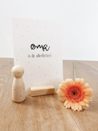 Pegdoll giftset "Oma"