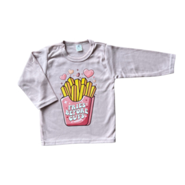 Fries before guys "Dusty pink" longsleeve